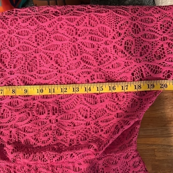 LONDON TIMES PETITES LACE DRESS WITH LINING SIZE 8P - Picture 5 of 8